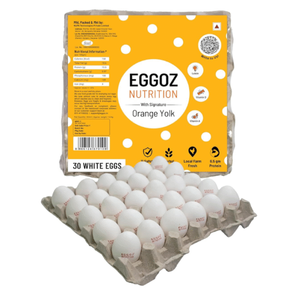 Fresh High Protein White Eggs